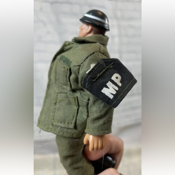 Vintage 2 action figure G.I. Joe soldiers of the World war army military green - Picture 13 of 15